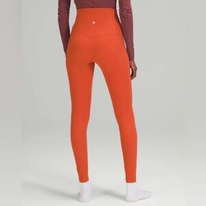 Lululemon Align Super-High-Rise Pant 28" - Canyon Orange